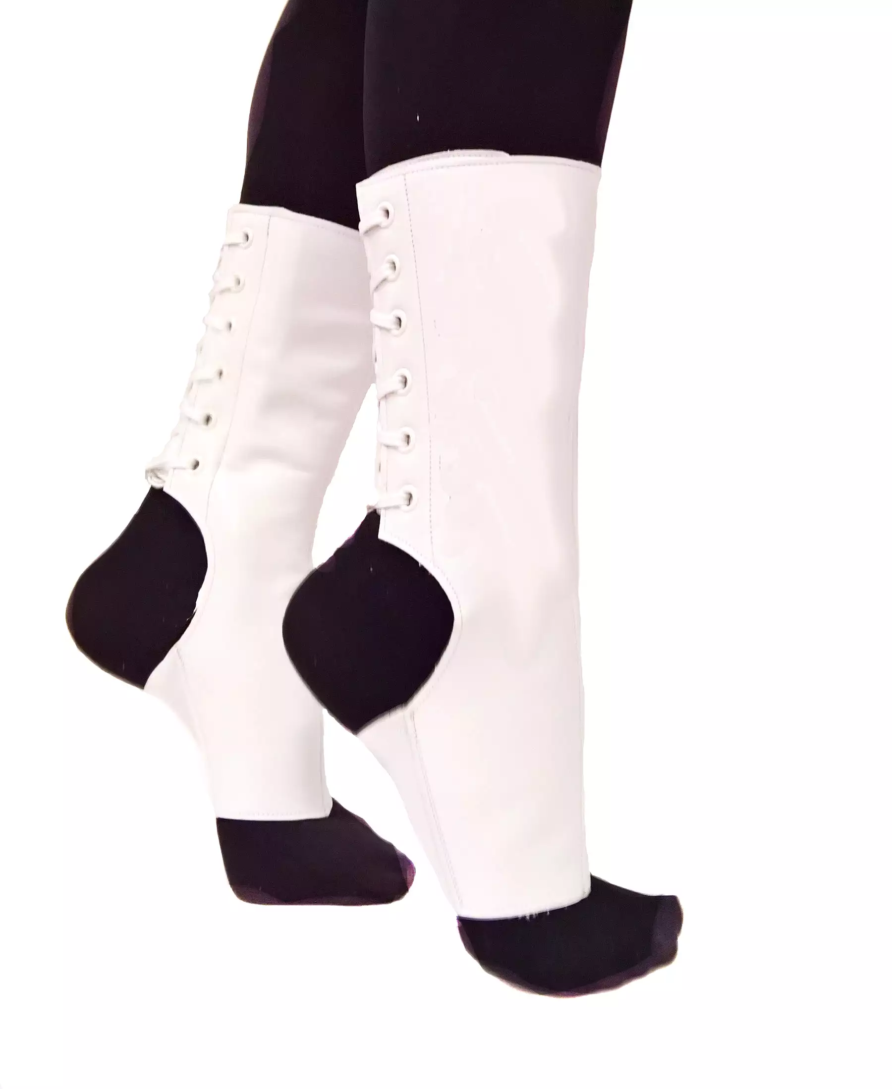 SHORT White Aerial boots