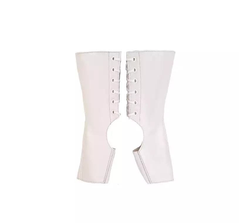 SHORT White Aerial boots