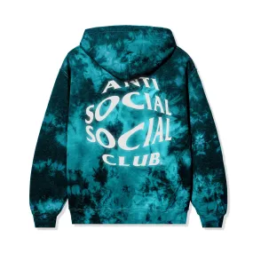 Sleepless Tie-Dye Hoodie - Black/Teal