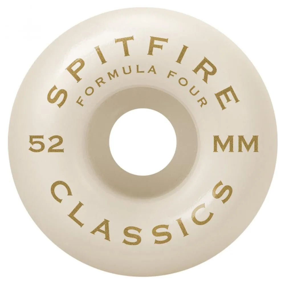 Spitfire Formula Four Classics Wheels Natural 52 mm 101 DU