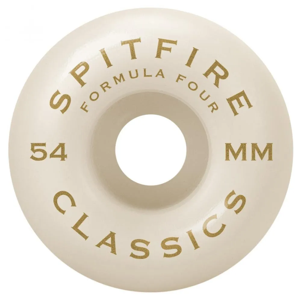 Spitfire Formula Four Classics Wheels Natural 54 mm 101 DU