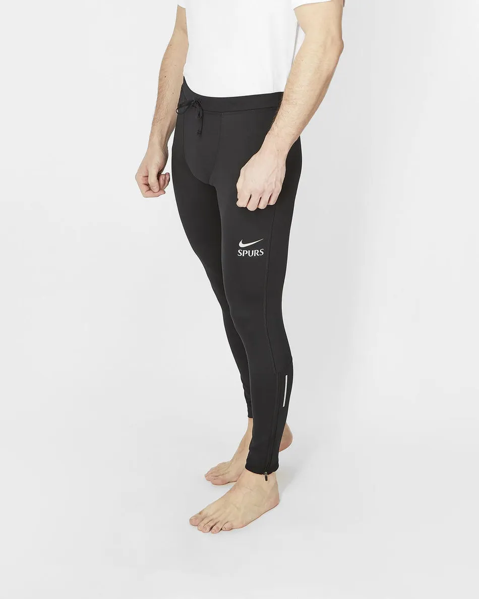 Spurs Nike Mens Black Running Tights