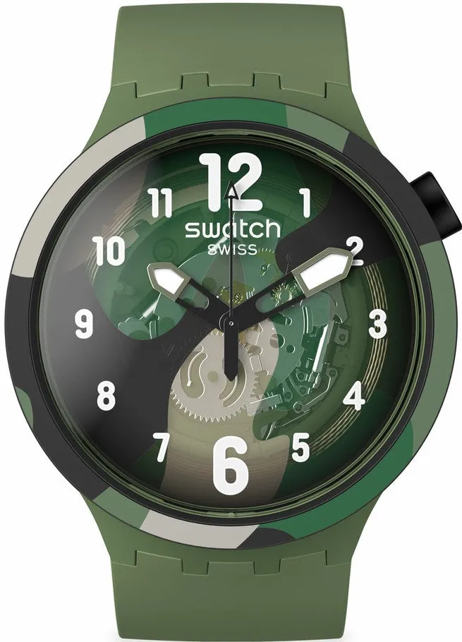 Swatch Look Right Thru Green Pay