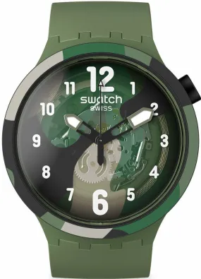 Swatch Look Right Thru Green Pay