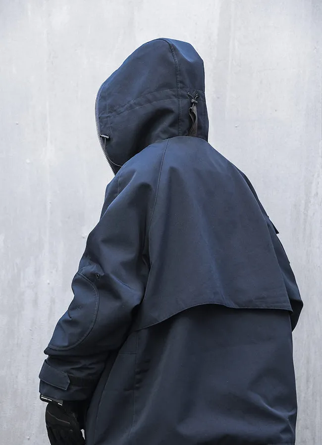 techwear rain jacket