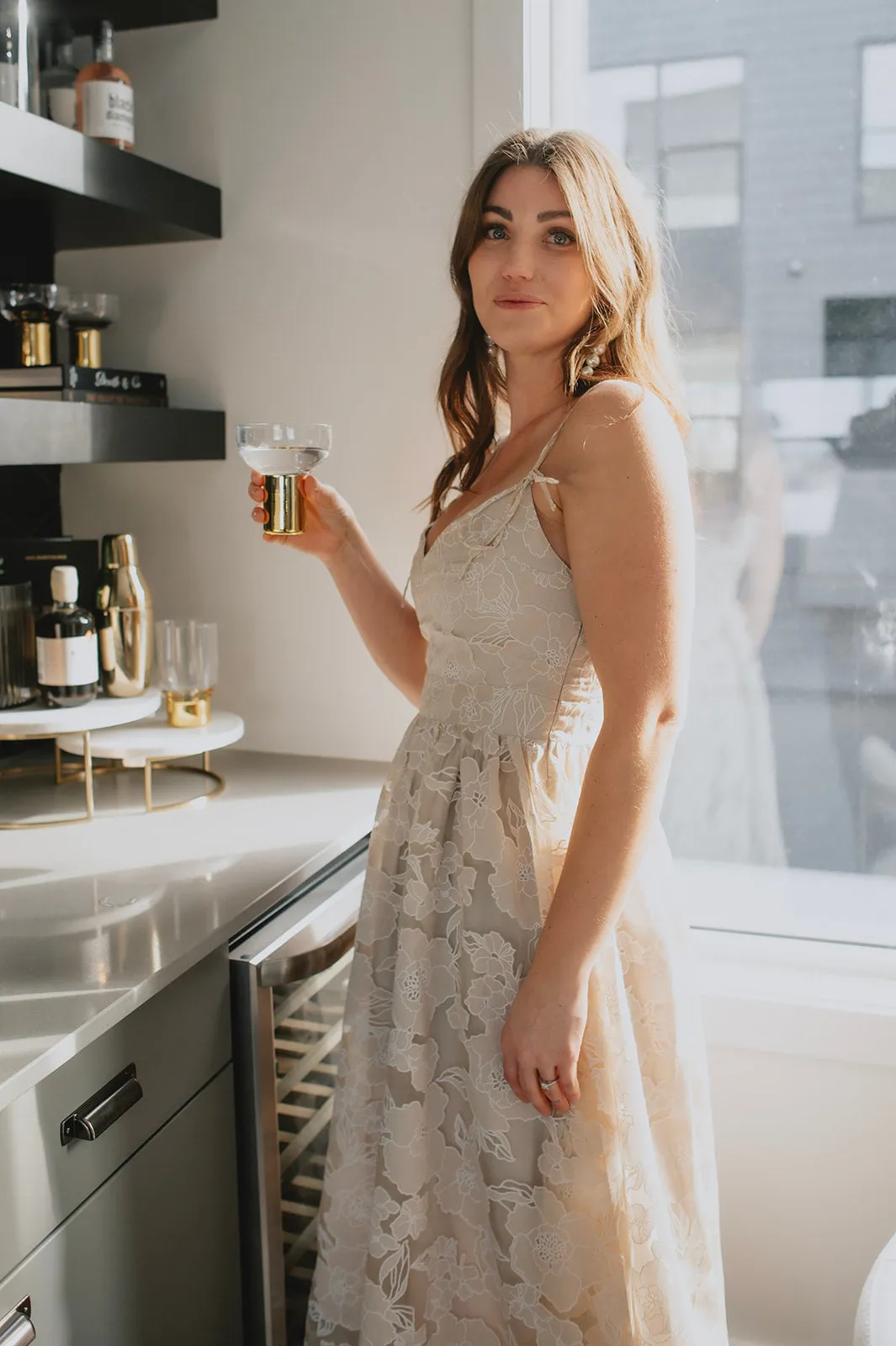 The Jenna Midi Dress by En Saison