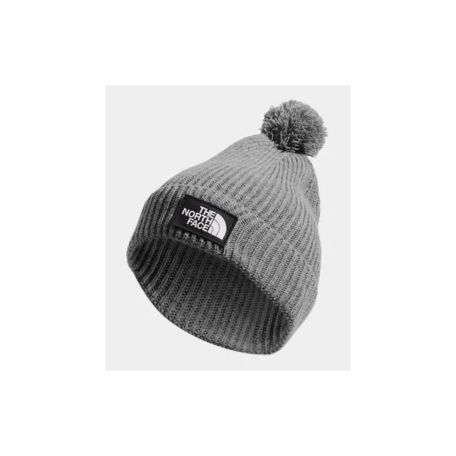 TNF Logo Box Pom Beanie