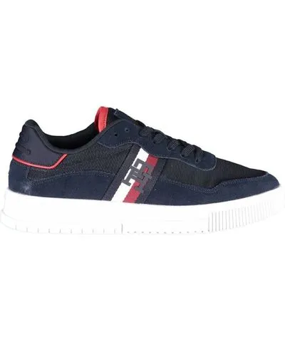 Tommy Hilfiger Chic Lace-Up Sneakers with Contrast Men's Detailing