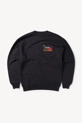 Tommy x Aries Remade: Crewneck Sweatshirt.