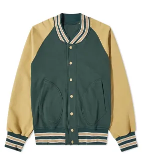 Varsity Mild Old-School Style Full Snap Jacket