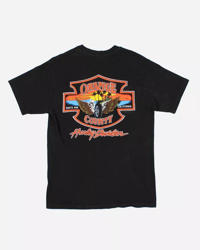 Vintage 90s Harley Davidson Single Stitch T-Shirt - M