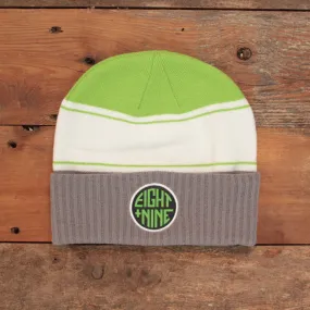 Winner's Circle Cuffed Beanie Neon Green