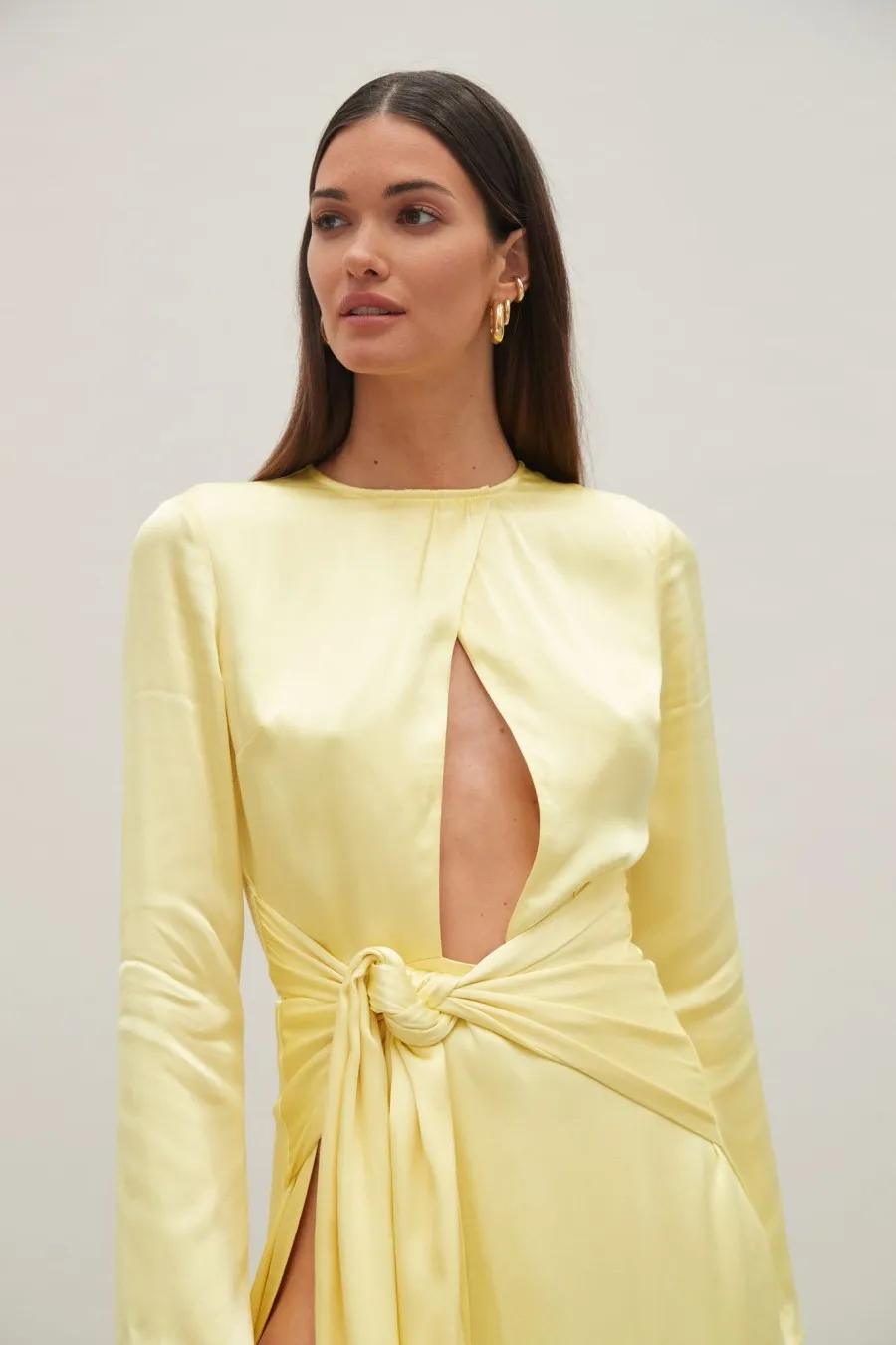 Women Atoir  | Aries Dress Lemon Drop