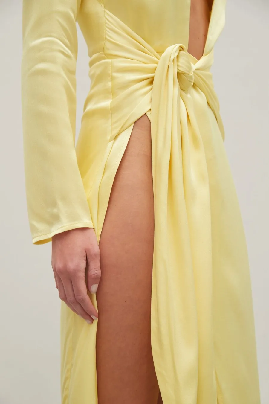 Women Atoir  | Aries Dress Lemon Drop