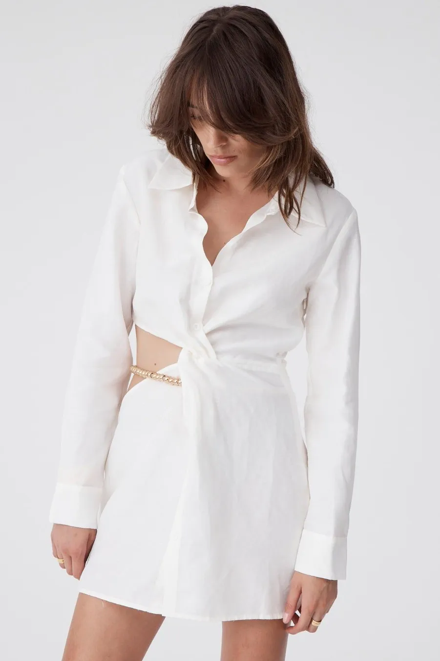 Women Atoir  | Aversion Dress White