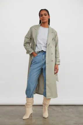 Women Atoir  | Cairo Trench Storm Grey