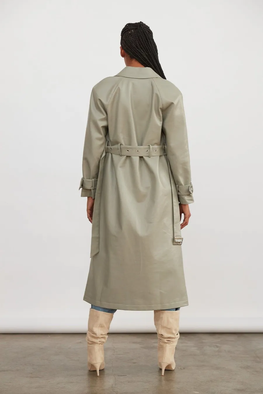 Women Atoir  | Cairo Trench Storm Grey