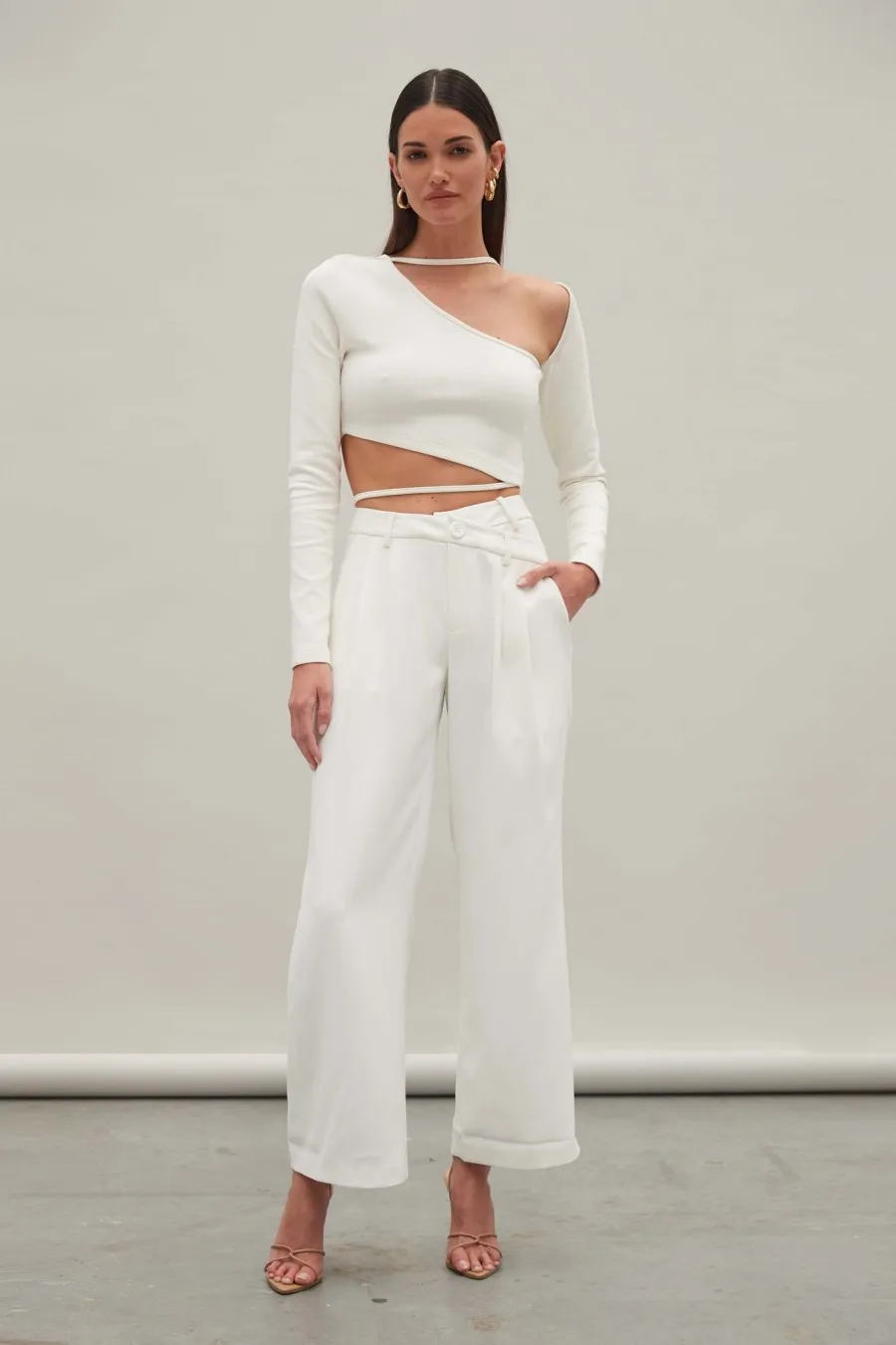 Women Atoir  | Promise Me Crop Ivory