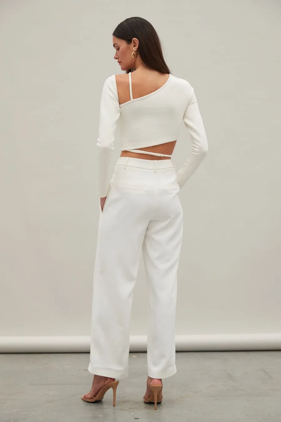 Women Atoir  | Promise Me Crop Ivory