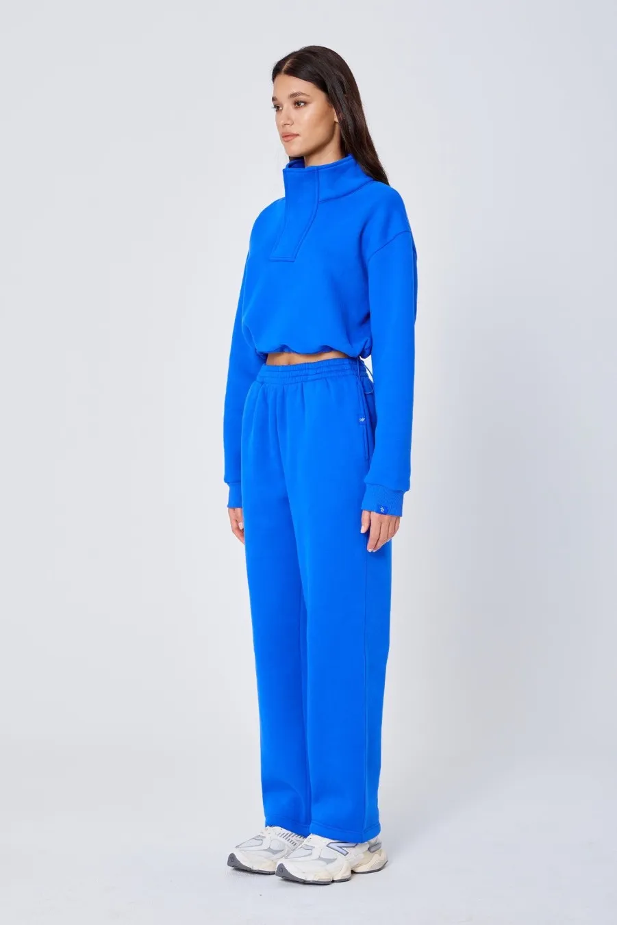 Women Atoir  | The Straight Leg Track Pant Cobalt