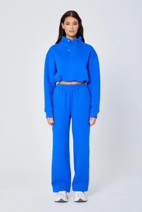 Women Atoir  | The Straight Leg Track Pant Cobalt