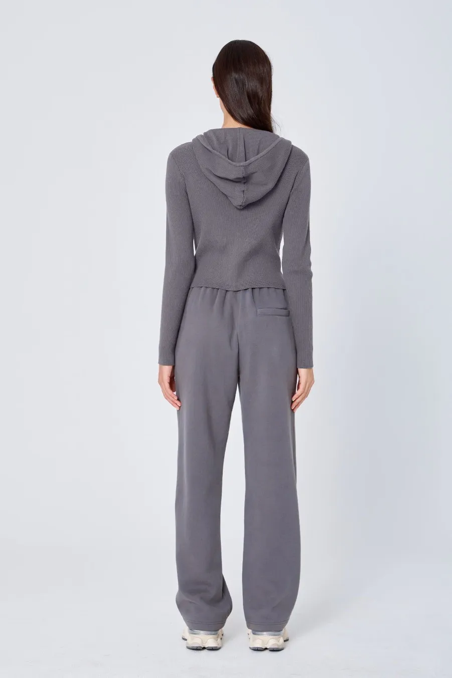 Women Atoir  | The Zip Cardigan Stone