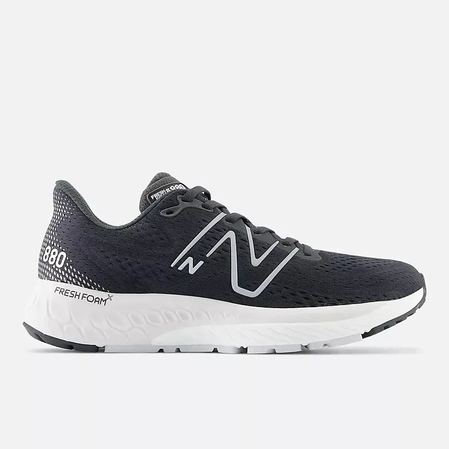 Women's New Balance Fresh Foam X 880v13, Grey/Black, 10.5 D Wide