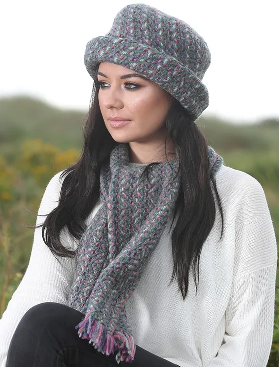 Wool Country Scarf - Connemara Loden