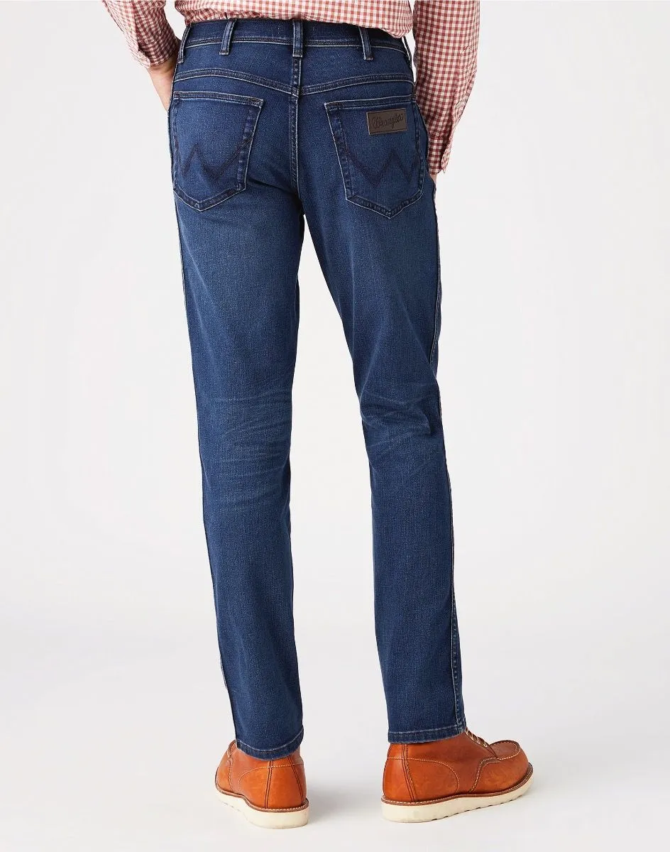 Wrangler Texas Slim Stretch Denim Jeans Silkyway