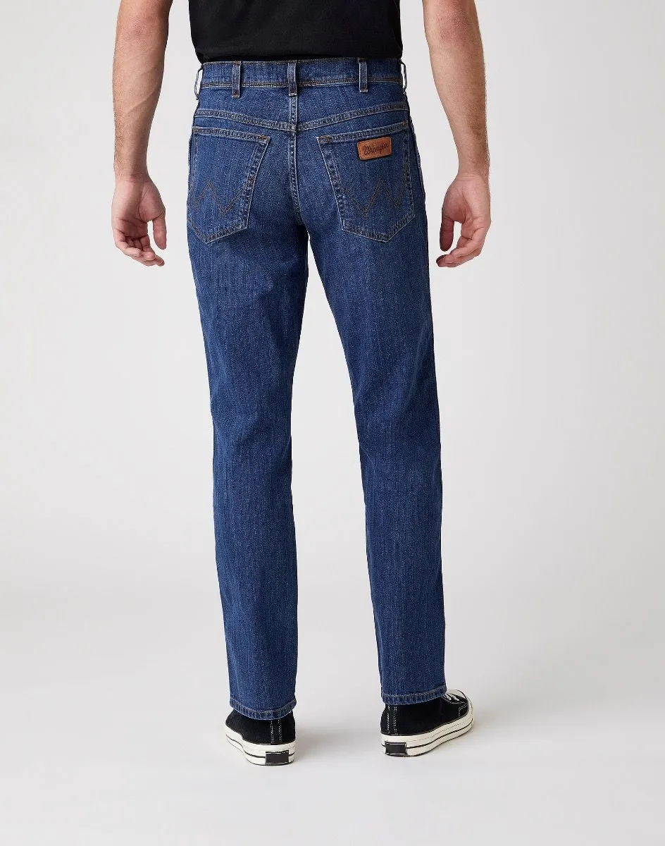 Wrangler Texas Stretch Denim Jeans Classic Strike