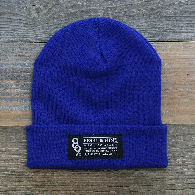 Wynwood Cuffed Beanie Royal