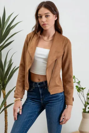 Zip Up Moto Jacket